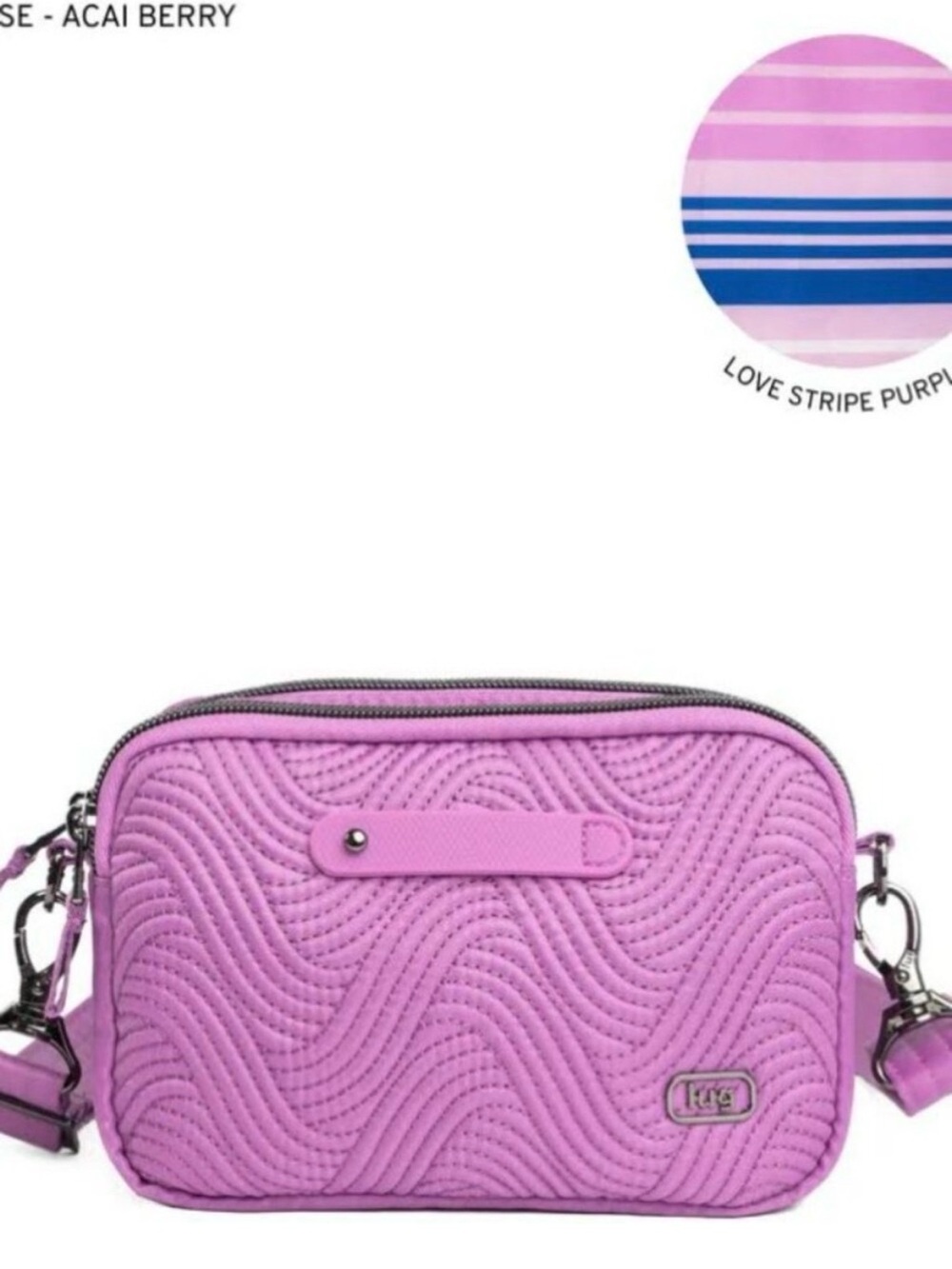 Lug Coupe SE Crossbody in Açaí Berry NWT